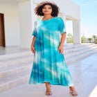 High Low Jersey Maxi Dress image number null