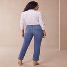 True Fit Stretch Denim Straight Leg Jean image number null