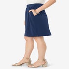 Ultrasmooth&reg; Fabric A-Line Skort image number null