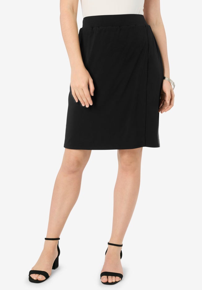Ultrasmooth® Fabric A-Line Skort image number 1
