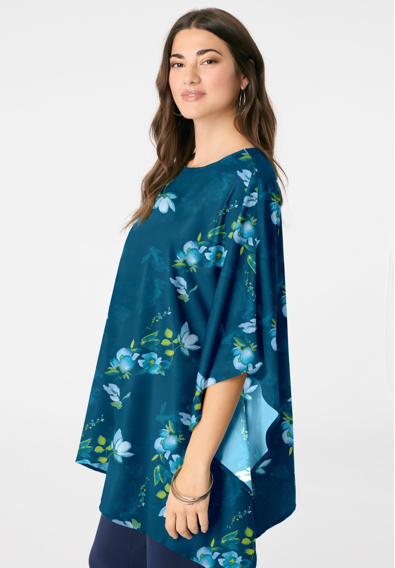 Georgette Poncho image number 2