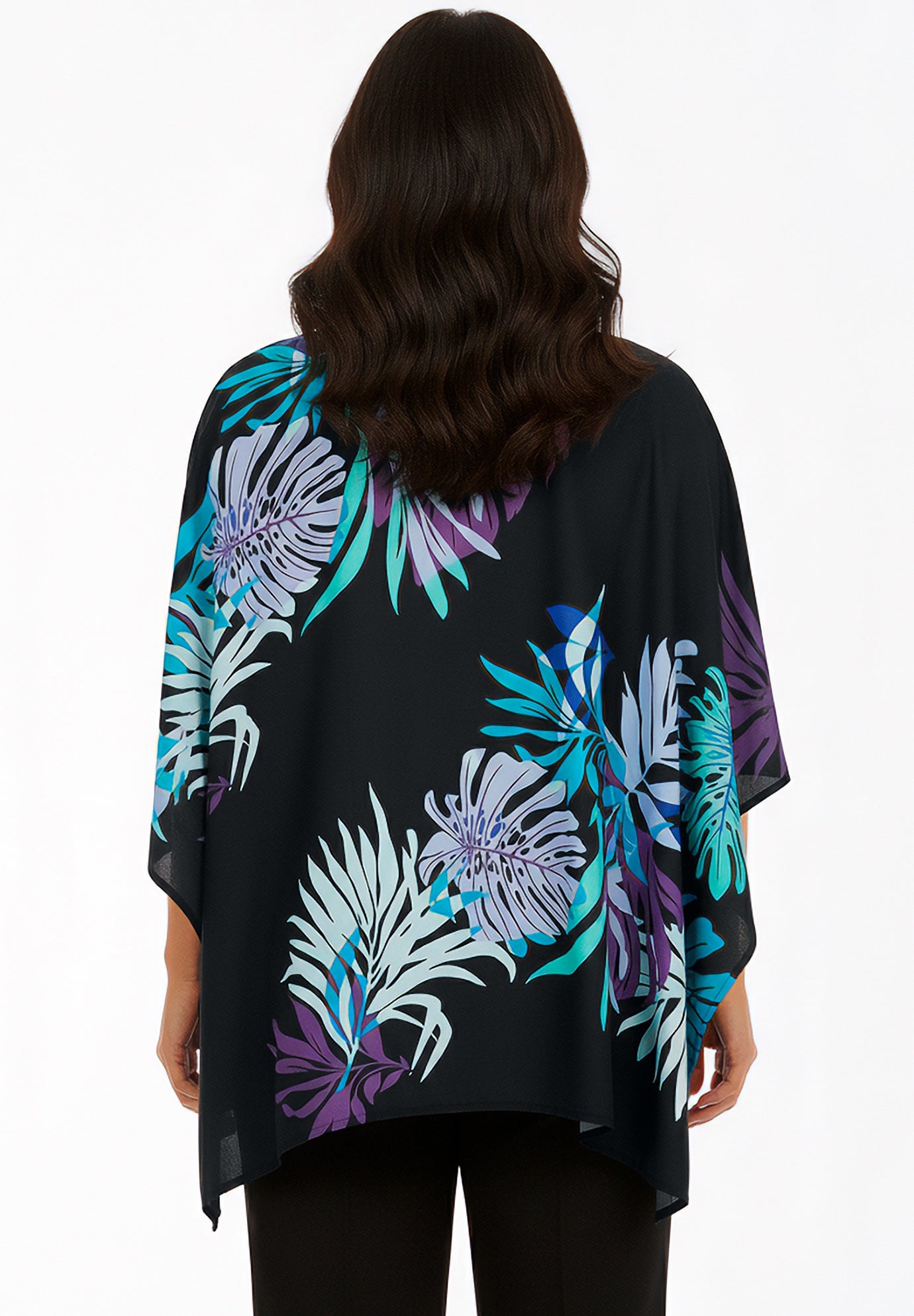 Georgette Poncho image number 2