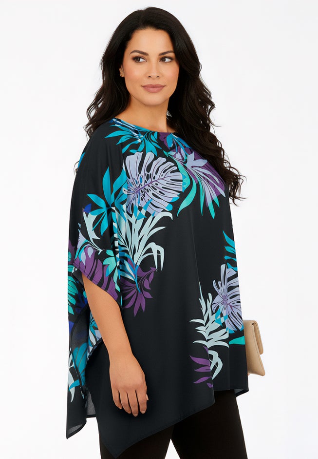 Georgette Poncho image number 3