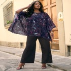 Georgette Poncho image number null
