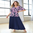 Flutter Sleeve Ultrasmooth&reg; Fabric Tee image number null