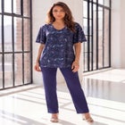 Flutter Sleeve Ultrasmooth&reg; Fabric Tee image number null