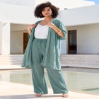 Crochet-Detailed Kimono image number null