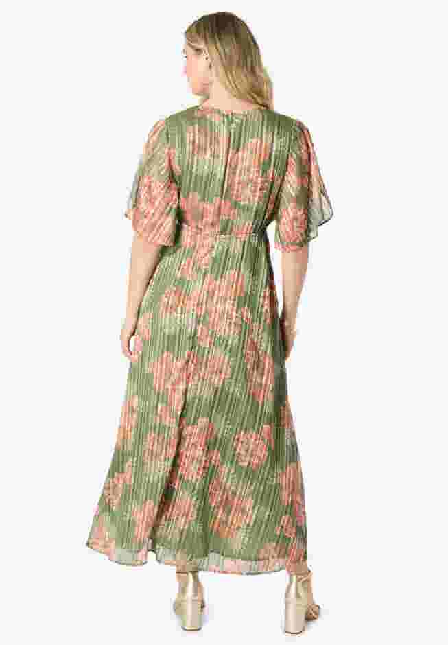 Striped Lurex Maxi Dress image number 1