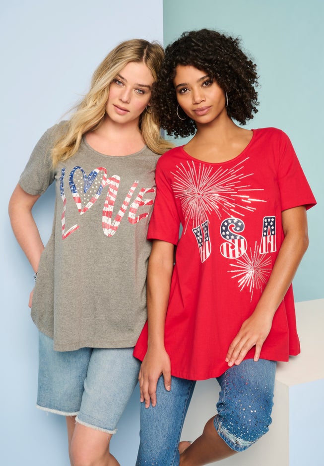 American Graphic Swing Tee image number 2