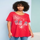 American Graphic Swing Tee image number null