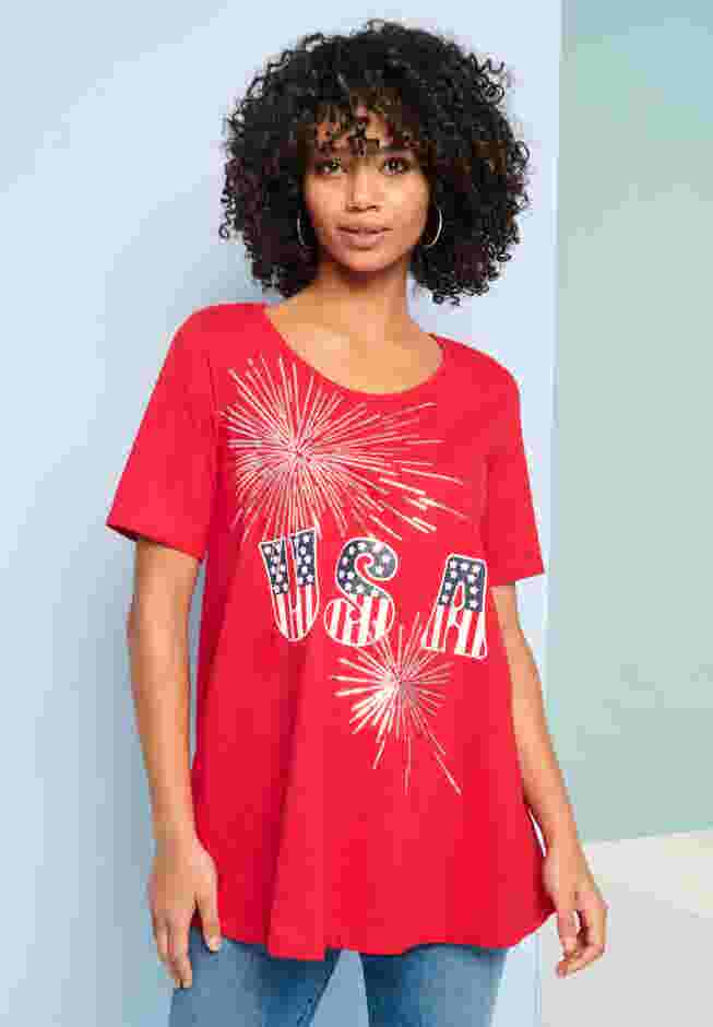 American Graphic Swing Tee image number 0