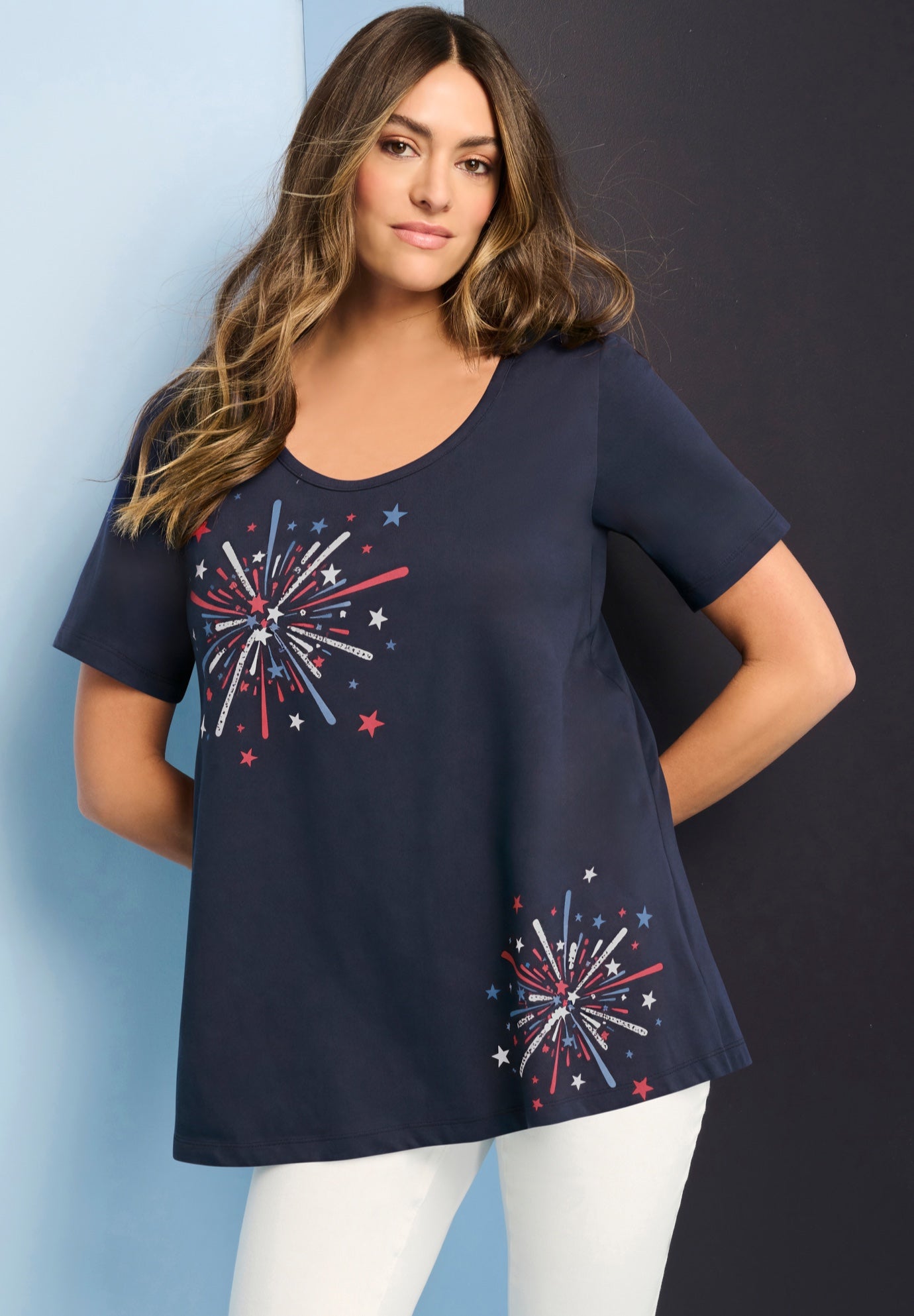 American Graphic Swing Tee image number 0