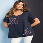 American Graphic Swing Tee image number null