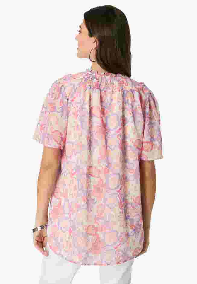 Ruffle Sleeve Blouse image number 1