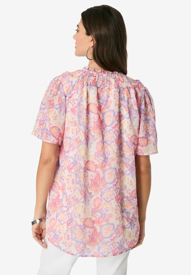 Ruffle Sleeve Blouse image number 1