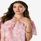 Ruffle Sleeve Blouse image number null