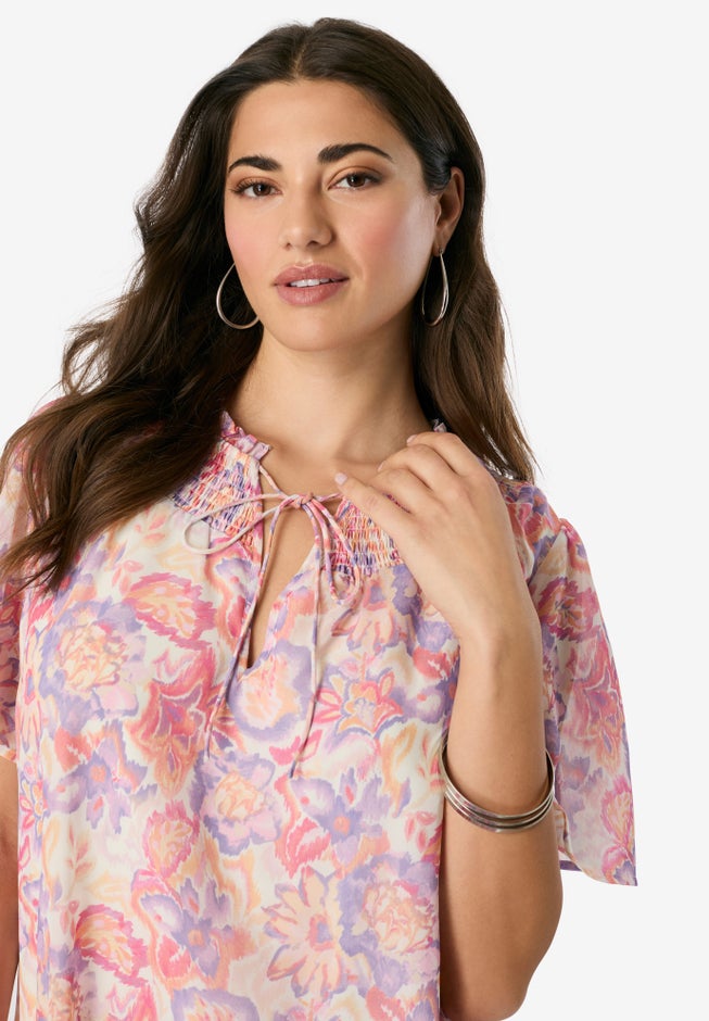 Ruffle Sleeve Blouse image number 3