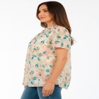 Ruffle Sleeve Blouse image number null