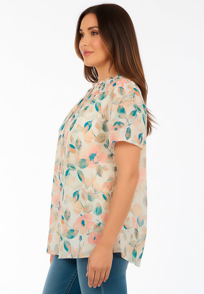 Ruffle Sleeve Blouse image number 2