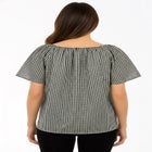 Embroidered Ruffle Blouse image number null