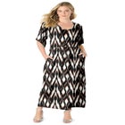 Dolman Sleeve Maxi Dress image number null