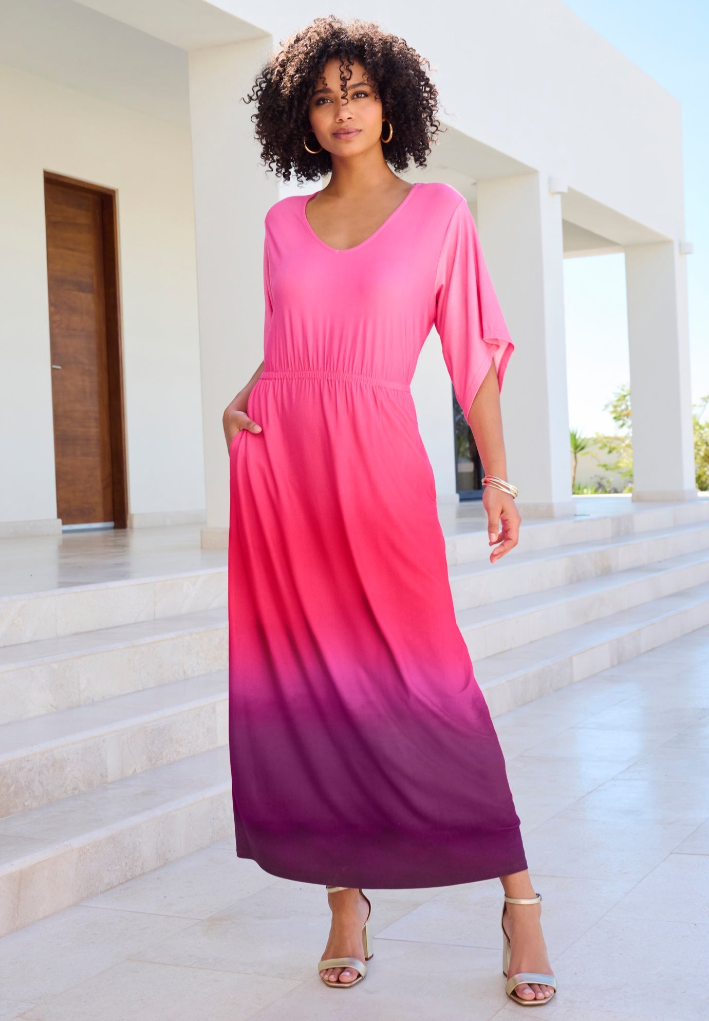 Dolman Sleeve Maxi Dress image number 0