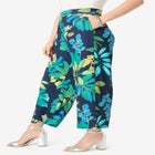 Ultrasmooth® Fabric Cropped Pant image number null