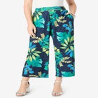 Ultrasmooth® Fabric Cropped Pant image number null