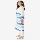 Long Pointelle Cardigan Sweater image number null