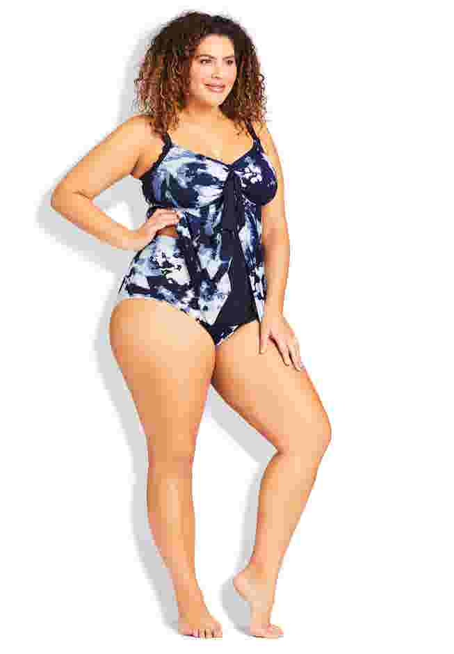 Tie Dye Swim Brief image number 0