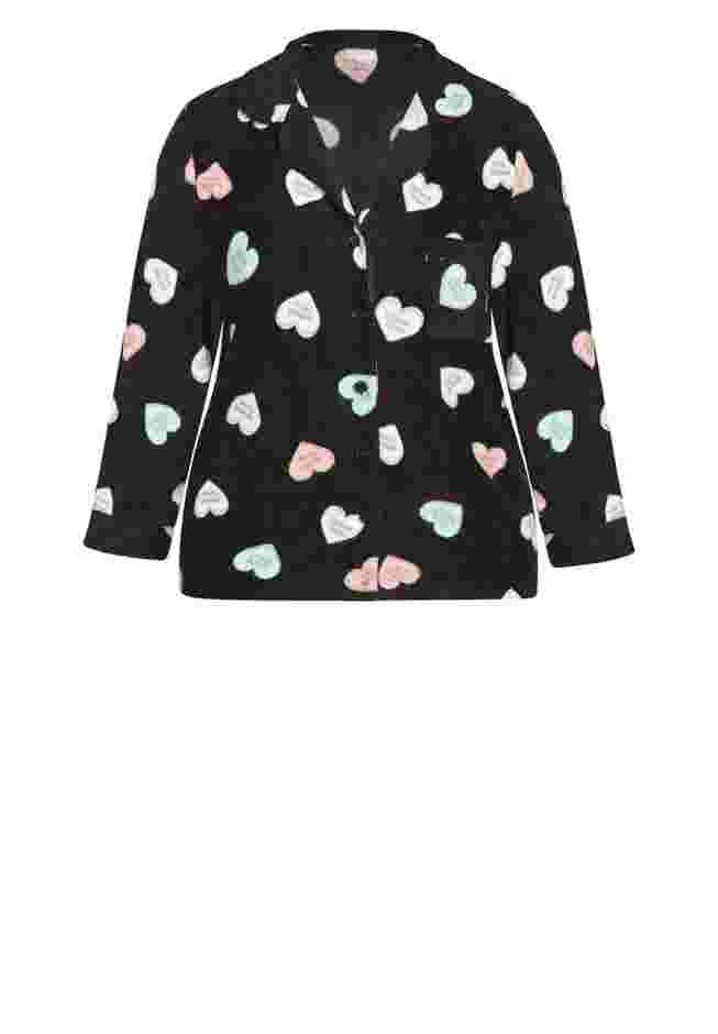 Button Up Fleece Top image number 2