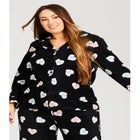 Button Up Fleece Top image number null