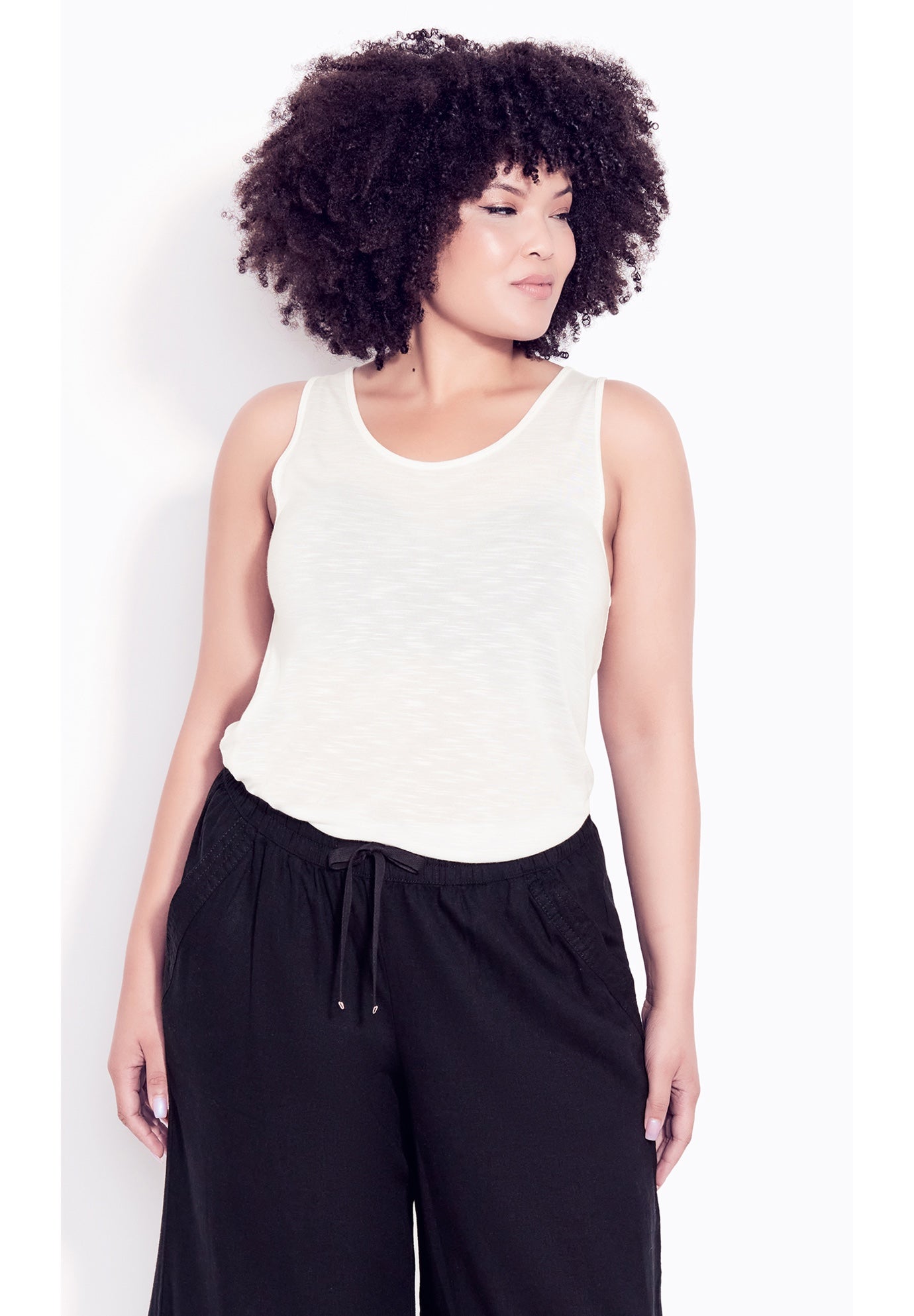 Wide Leg Crop Pant image number 2