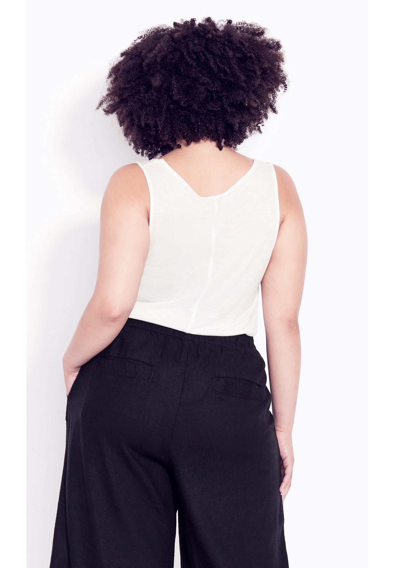 Wide Leg Crop Pant image number 3