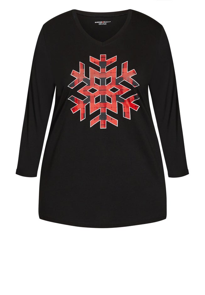 Snowflake Sleep Top image number null