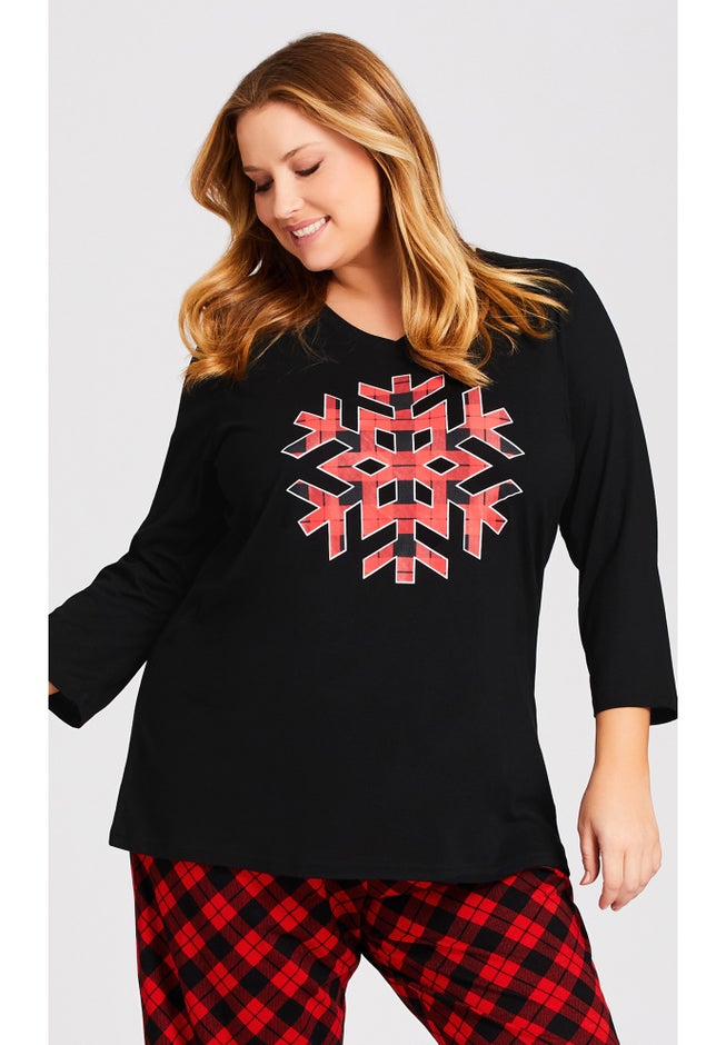 Snowflake Sleep Top image number null
