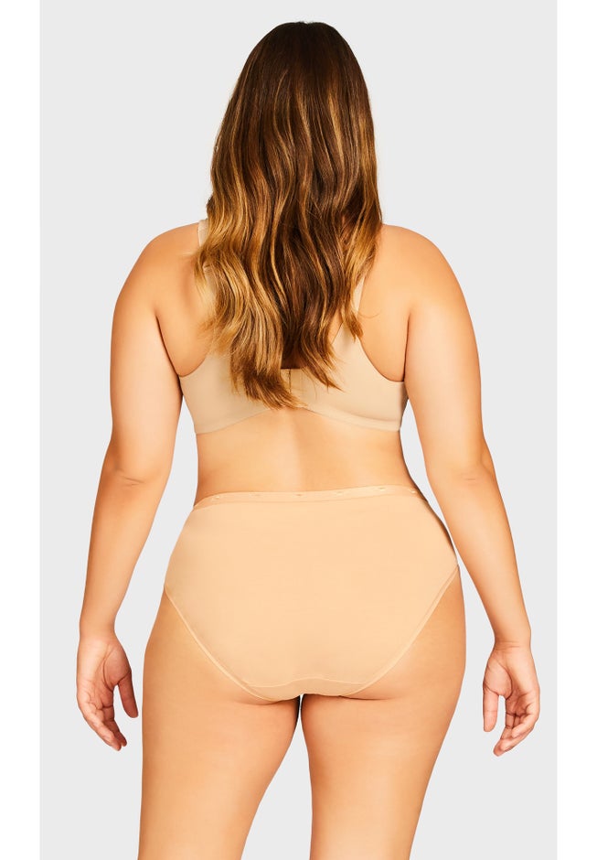 Hi-Cut Cotton/Spandex Panty 3-Pack image number 2