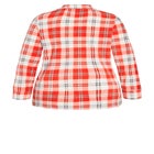 Button Check Fleece Sleep Top image number null