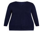Deep Valley V Neck Sweater image number 4