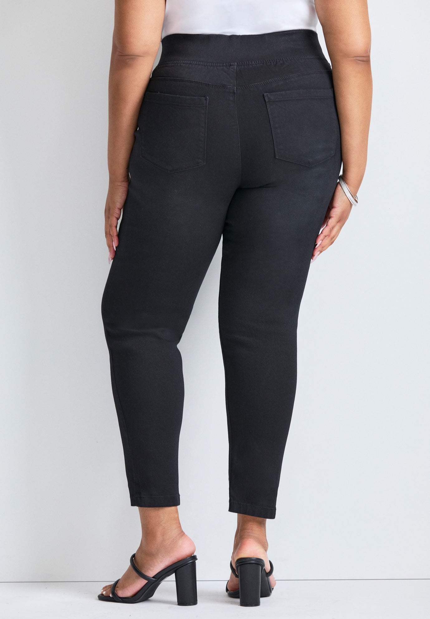 Butter Denim Pull-On High Rise Jean image number 1