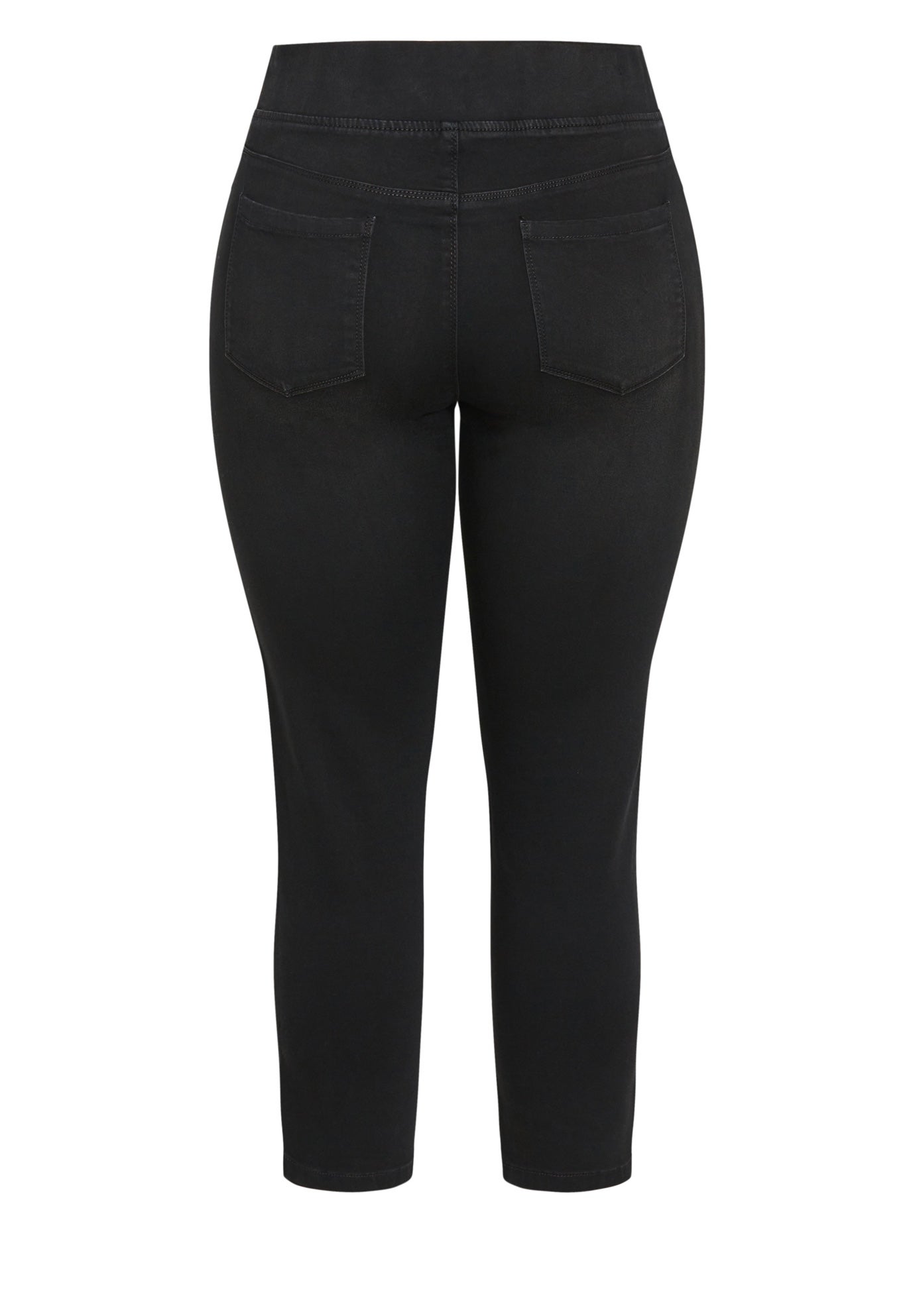 Butter Denim Pull-On High Rise Jean image number 4