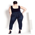 Butter Denim Pull-On High Rise Jean image number null