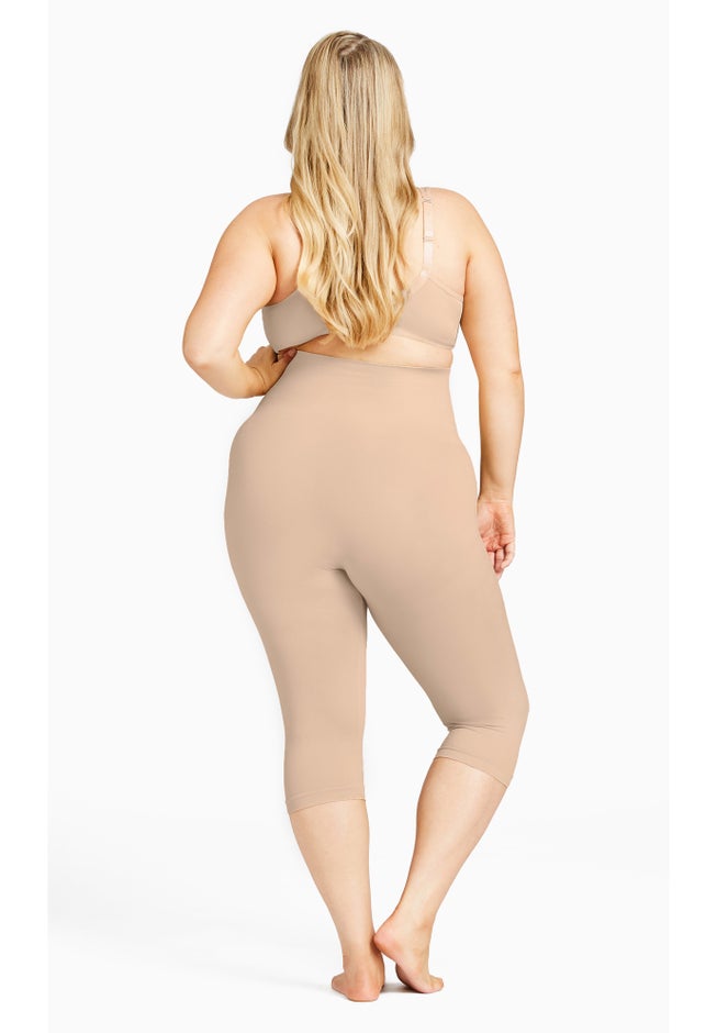 Seamless Hi Waist Capri image number 1