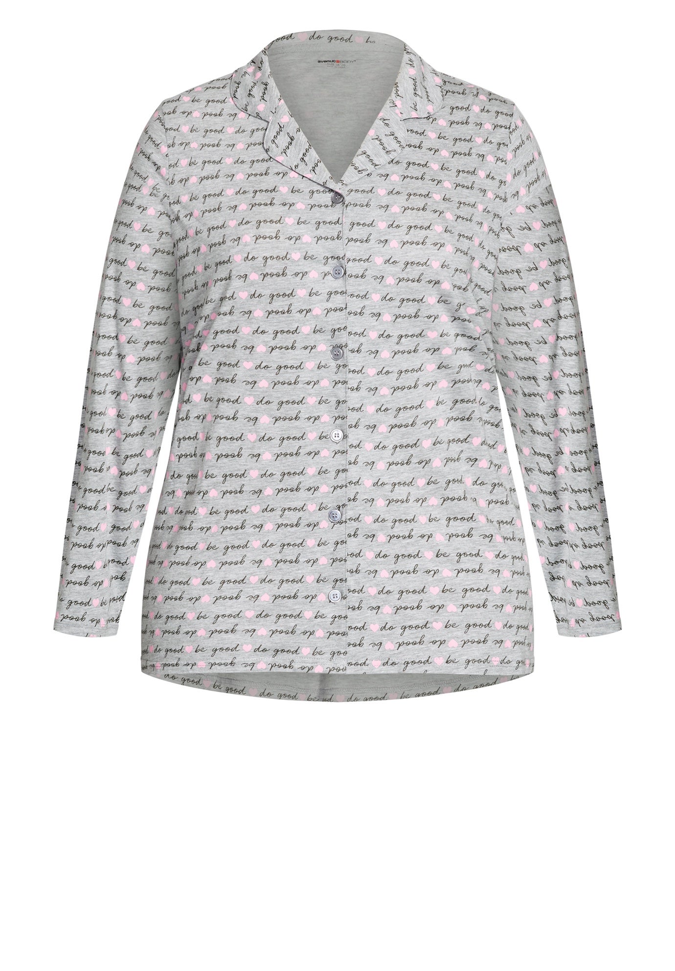 Button Through Sleep Top image number 2