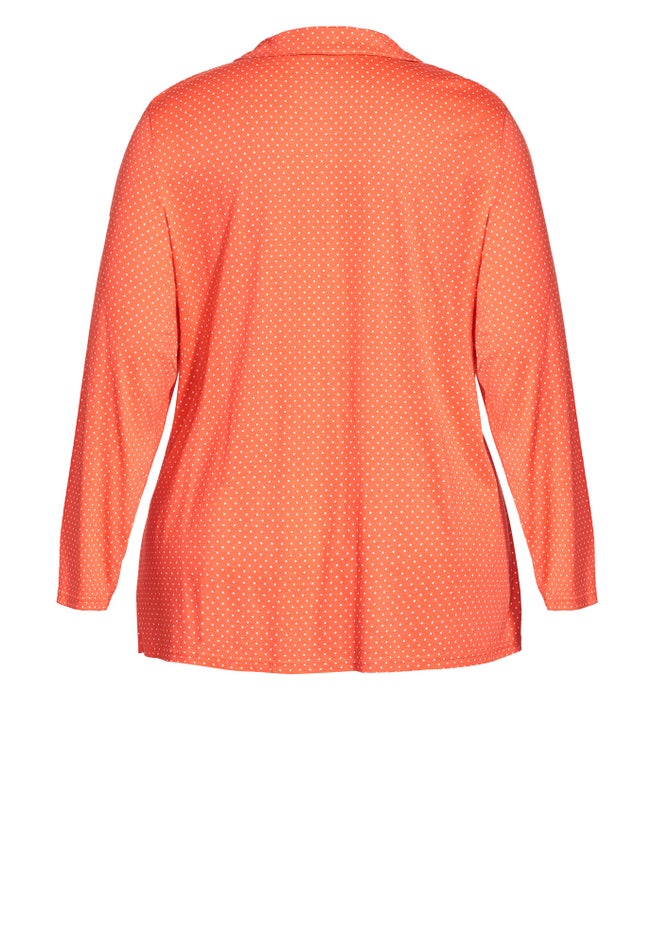 Button Print Sleep Top image number 5