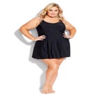 Empire Swim Dress image number null