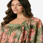 Square Neck Lurex Blouse image number null