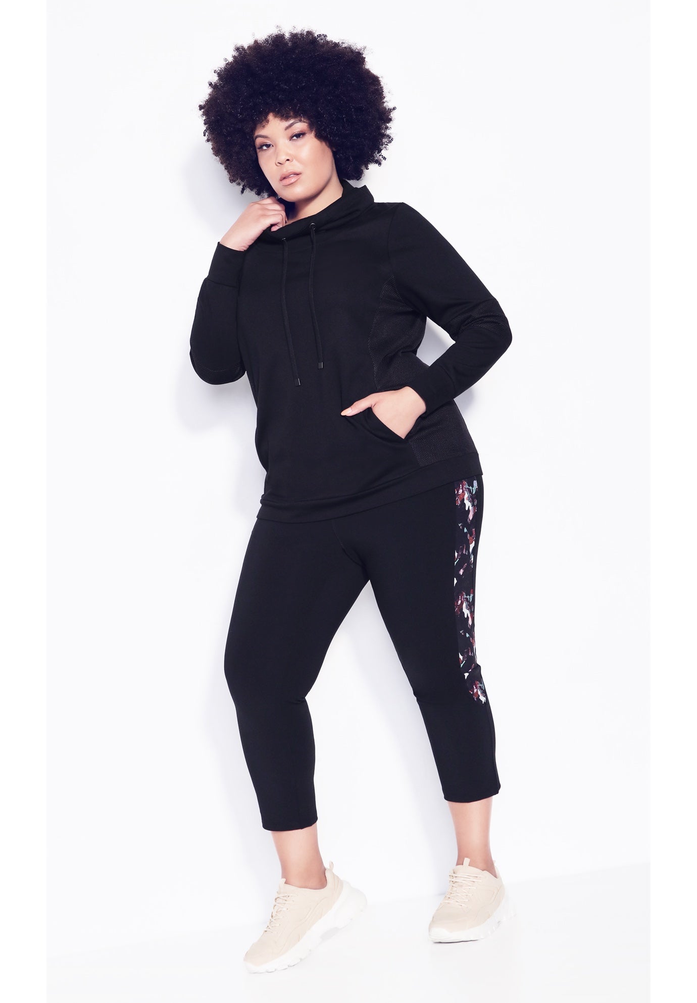 Laid On Mesh Sweatshirt image number 3