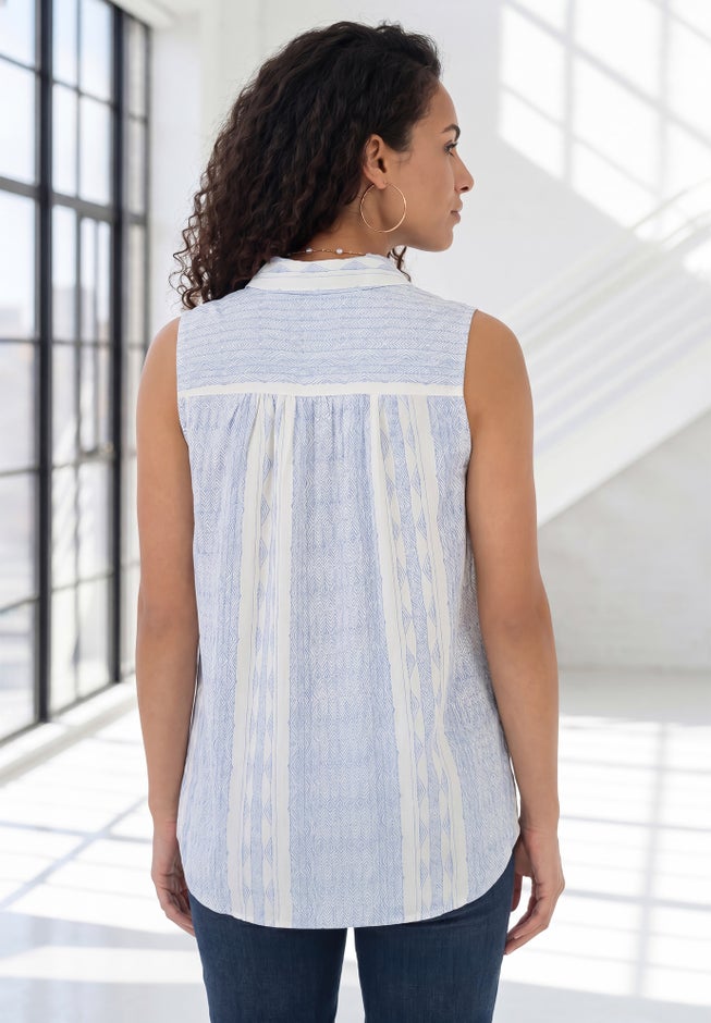 Kate Sleeveless Shirt image number 1