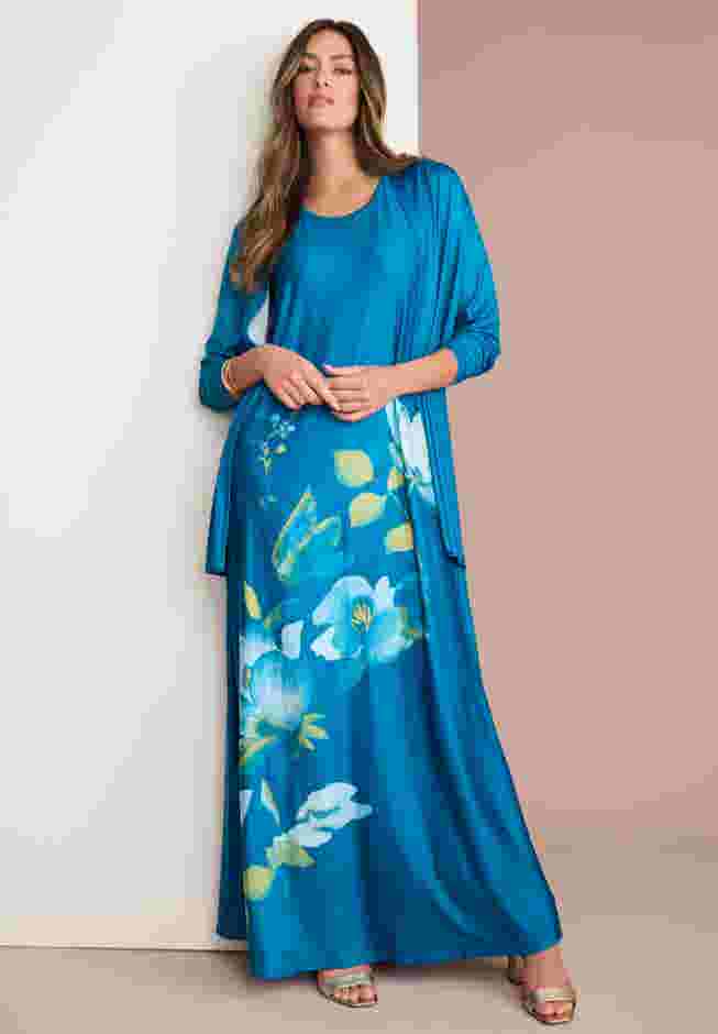 Ultrasmooth® Fabric Sleeveless Maxi Dress image number 1